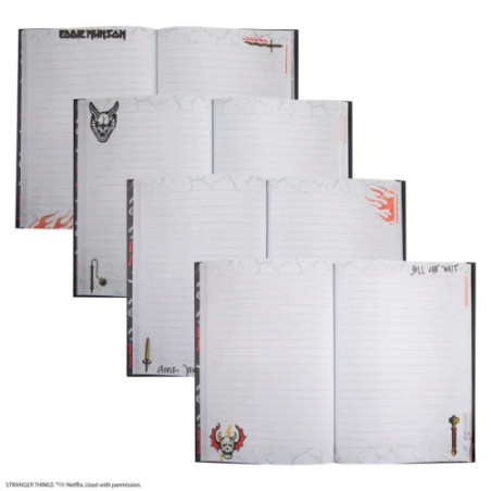 Stranger Things Cahier du Hellfire Club
