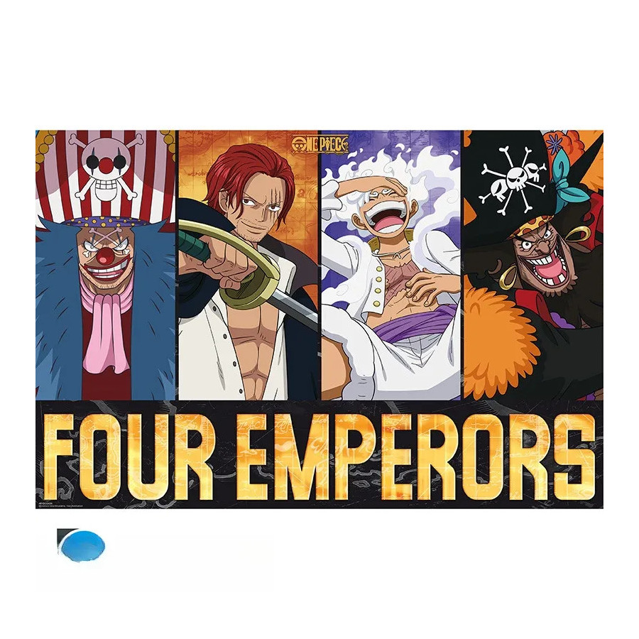 ONE PIECE - Poster Maxi 91,5x61 FSC MIX - Les Quatres Empereurs