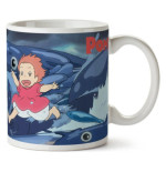 Ponyo sur la falaise mug Waves