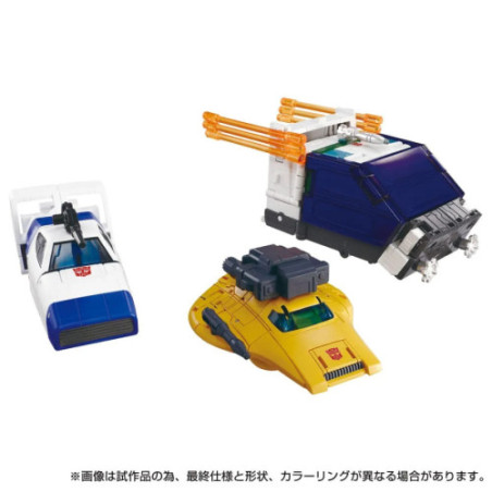 Transformers Dramatic Capture Series pack 3 figurines Cybertron Chase