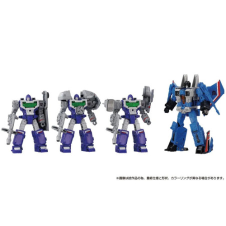 Transformers Dramatic Capture Series pack 4 figurines Decepticons Part 1 17 cm