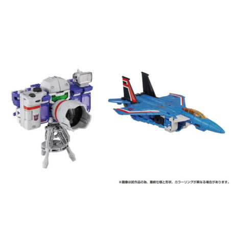 Transformers Dramatic Capture Series pack 4 figurines Decepticons Part 1 17 cm
