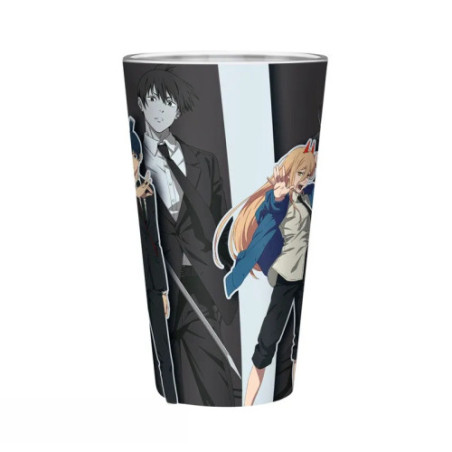 CHAINSAW MAN - Verre XXL - 400 ml - Trio - boîte