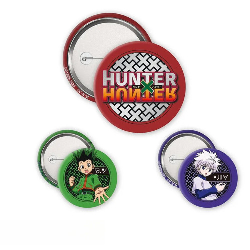 HUNTER X HUNTER - Pack de Badges - Gon & Kirua