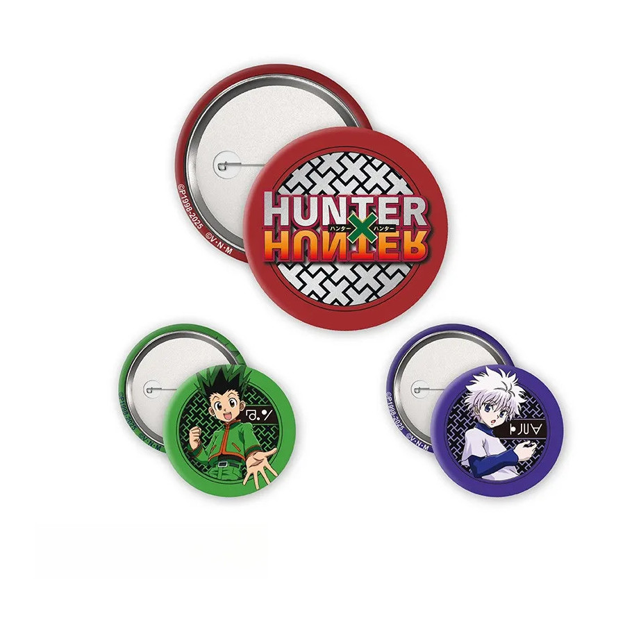 HUNTER X HUNTER - Pack de Badges - Gon & Kirua