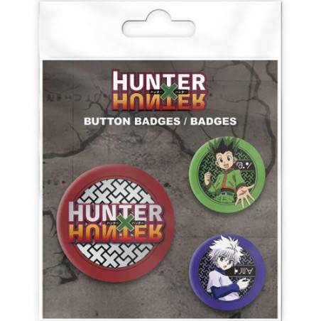 HUNTER X HUNTER - Pack de Badges - Gon & Kirua