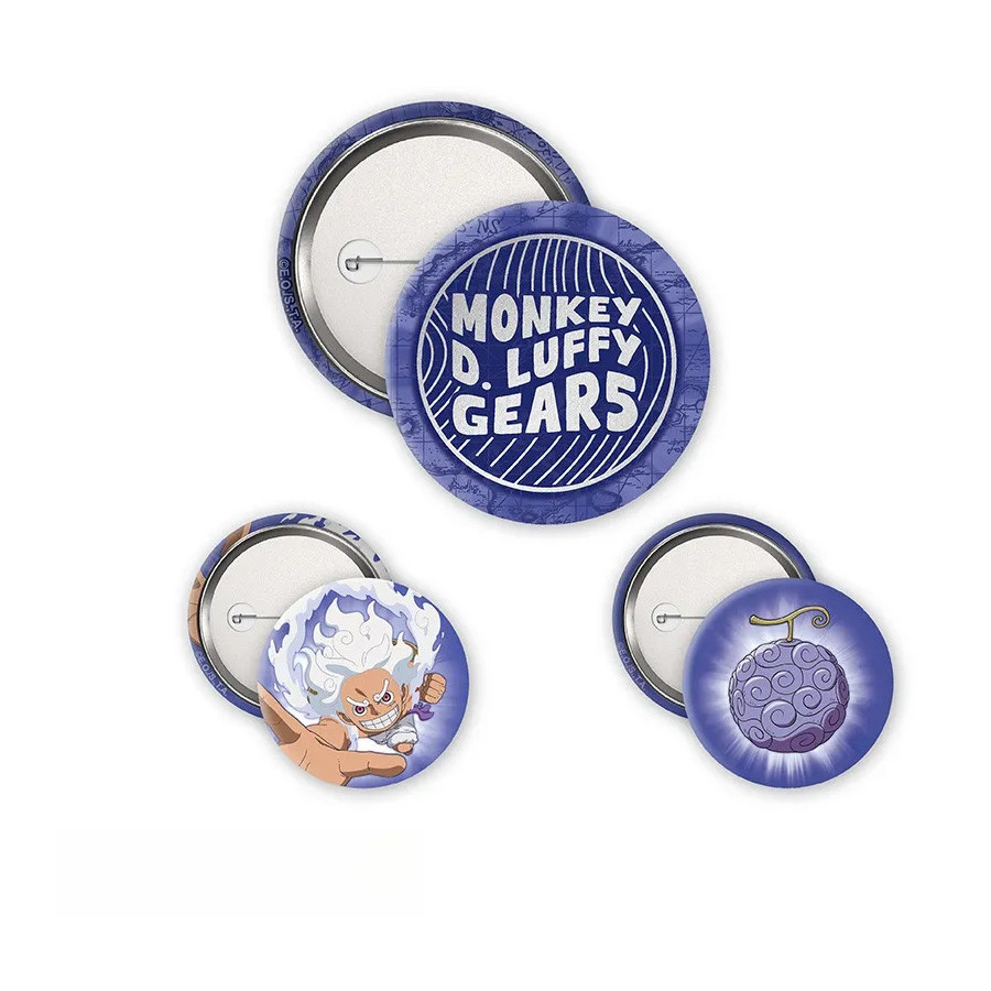 ONE PIECE - Pack de Badges - Luffy Gear 5th