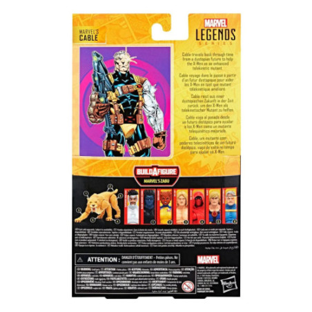 Marvel Legends figurine Marvel's Cable (BAF: Marvel's Zabu) 15 cm