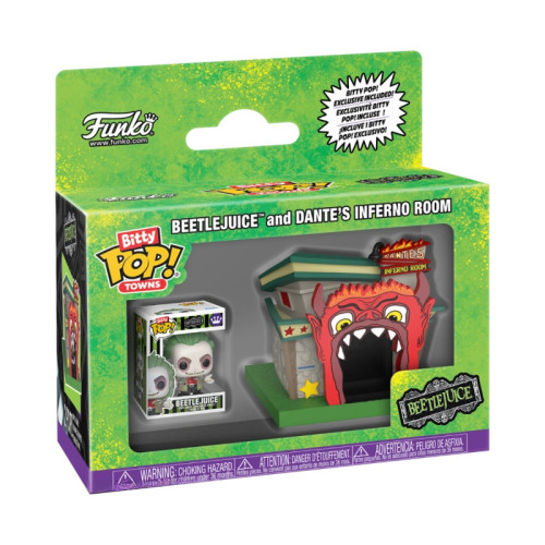 Beetlejuice Bitty Pop Town Beetlejuice Lairs Dantes