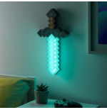 Minecraft lampe Épée en diamant 40 cm
