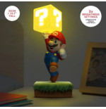 Super Mario lampe diorama Mario