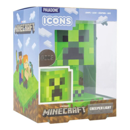 Minecraft lampe Icons Creeper 11 cm
