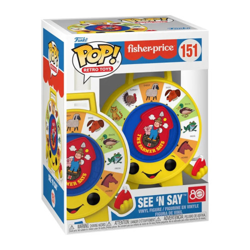 Retro Toys Pop See N Say