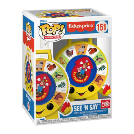Retro Toys Pop See N Say