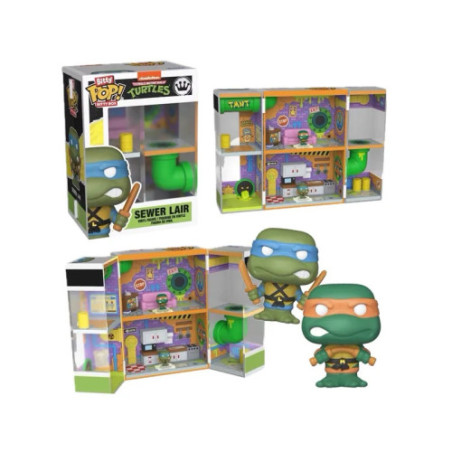 Tmnt Tortue Ninja Bitty Boxes Sewer Lair