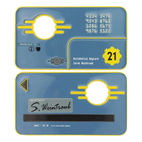 Fallout: New Vegas réplique Vault 21 Security Keycard Limited Edition