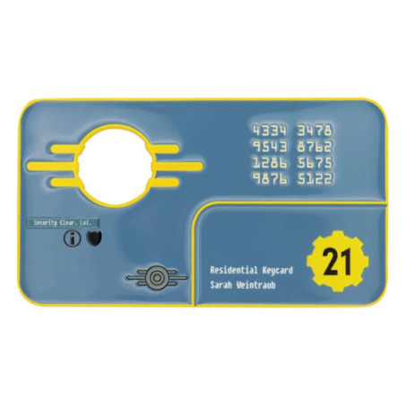 Fallout: New Vegas réplique Vault 21 Security Keycard Limited Edition