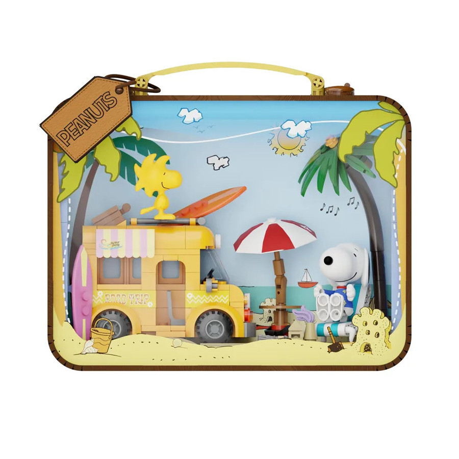 Snoopy Pantasy Snoopy's Suitcase 17cm