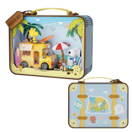 Snoopy Pantasy Snoopy's Suitcase 17cm