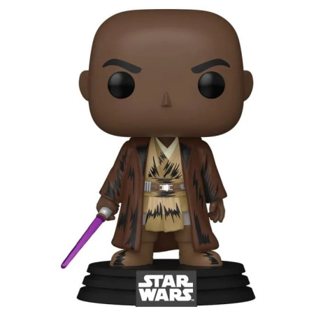 Star Wars: Mandalorian & Grogu POP! Vinyl figurine Mace Windu (Retro) 9 cm