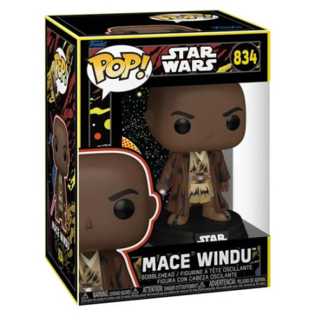 Star Wars: Mandalorian & Grogu POP! Vinyl figurine Mace Windu (Retro) 9 cm
