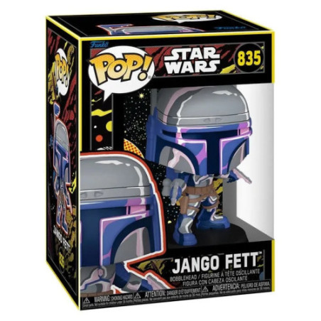 Star Wars: Mandalorian & Grogu POP! Vinyl figurine Jango Fett (Retro) 9 cm