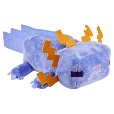 Minecraft peluche Axolotl Bleu 20 cm