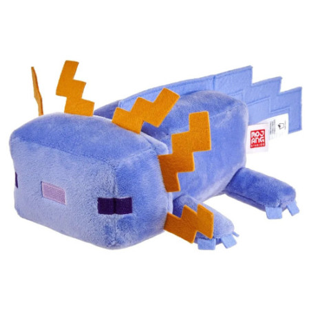 Minecraft peluche Axolotl Bleu 20 cm