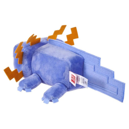 Minecraft peluche Axolotl Bleu 20 cm