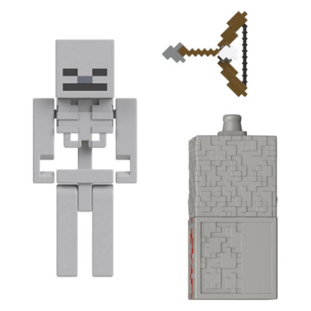 Minecraft figurine Squelette 8 cm
