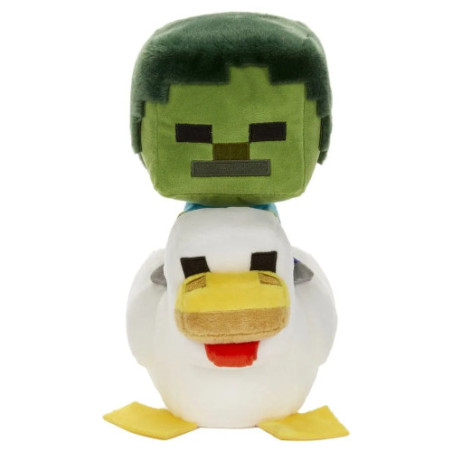 Minecraft Deluxe peluche Chicken Jockey 20 cm