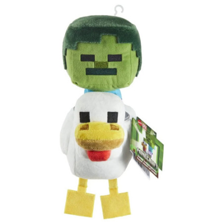 Minecraft Deluxe peluche Chicken Jockey 20 cm