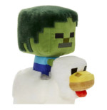 Minecraft Deluxe peluche Chicken Jockey 20 cm