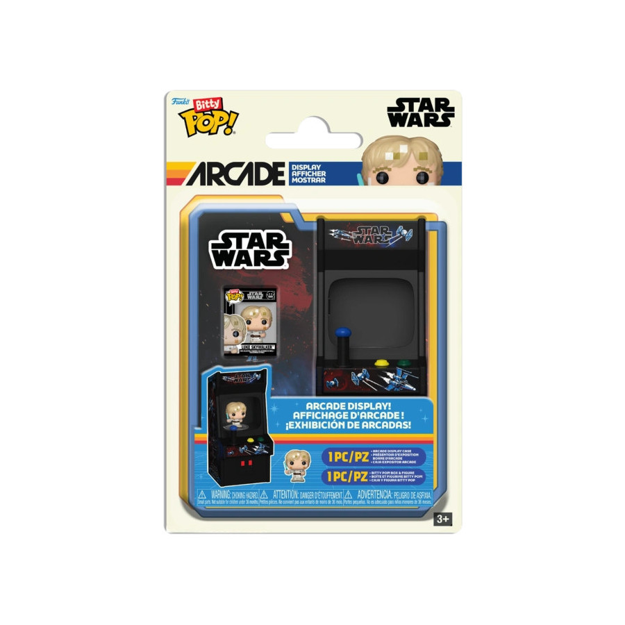 Star Wars Bitty Pop Bitty Arcade Cabinet Luke 8Bit