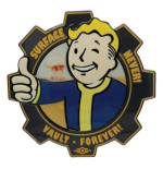 Fallout panneau résine Vault Boy
