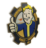 Fallout panneau résine Vault Boy