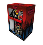 Stranger Things set mug, sous-verre et porte-clés Hellfire