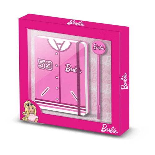 Barbie Journal intime Coffret cadeau Varsity