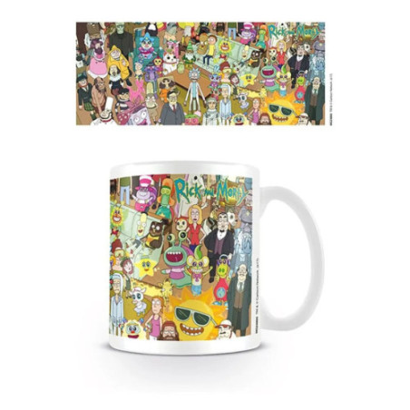 Rick and Morty mug Characters