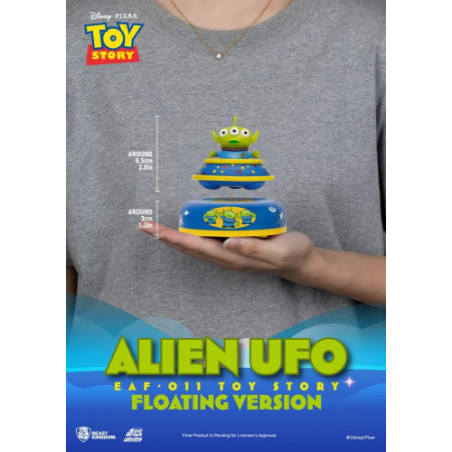 Toy Story diorama Egg Attack Alien UFO Floating Ver. 6 cm