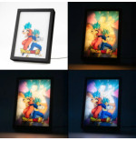 Dragon Ball Super Impression LED encadrée