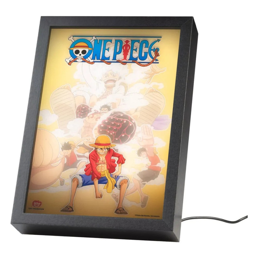 One Piece Impression LED encadrée