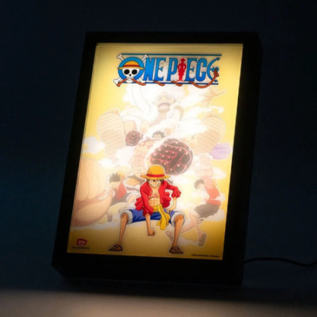 One Piece Impression LED encadrée