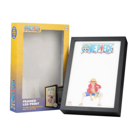 One Piece Impression LED encadrée