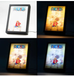 One Piece Impression LED encadrée