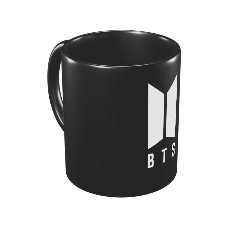 BTS tasse blanche avec logo 350 ml