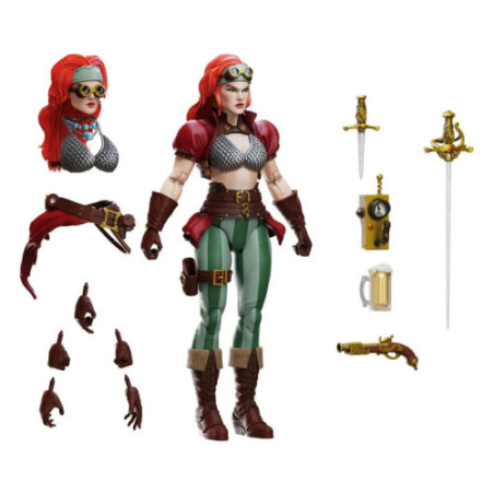 Epic H.A.C.K.S. figurine 1/12 Red Sonja Steampunk