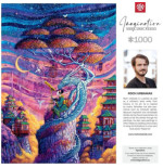 Puzzle Imagination Series Roch Urbaniak Sakura i Ryu (1000 pièces)