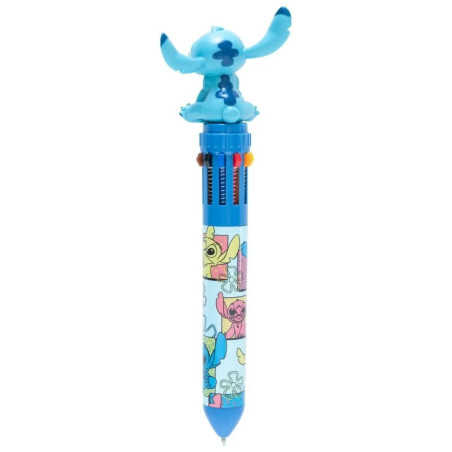 Disney stylo à bille 10 couleurs 3D Stitch