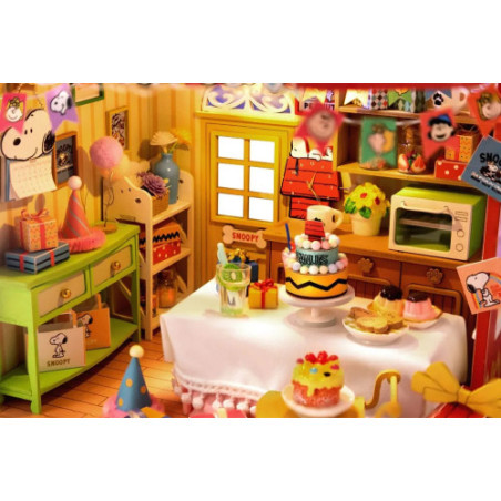 Peanuts Puremind Jeu de construction Birthday Party